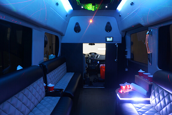 mercedes van interior