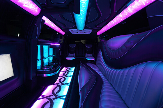 luxurious limo