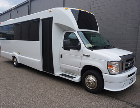 party bus exterior