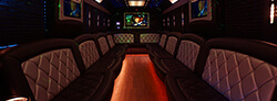 party bus interior